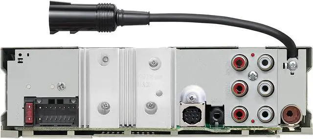 Alt view image 7 of 12 - Kenwood KMR-D382BT Marine CD-Receiver with Bluetooth & Conformal Coating