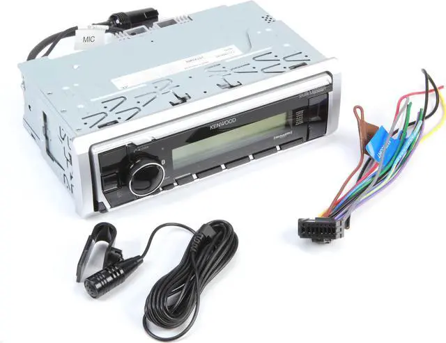 Alt view image 7 of 19 - Kenwood KMR-M332BT Marine Digital Media Receiver with Bluetooth