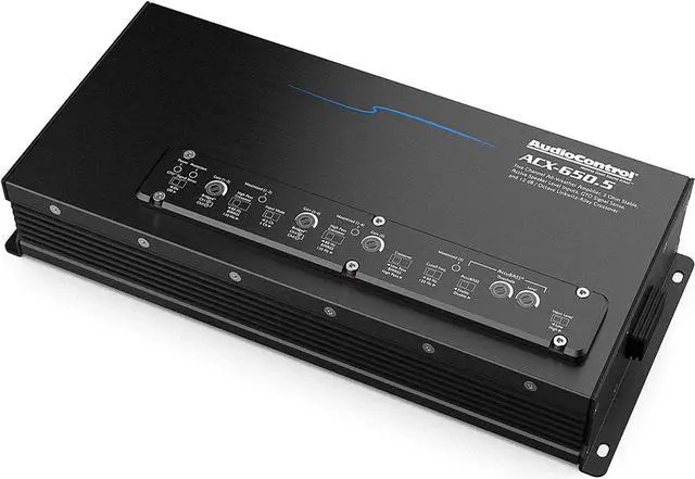 Alt view image 5 of 12 - AudioControl ACX-650.5
5-channel powersports/marine amplifier  50 watts RMS x 4 at 4 ohms + 350 watts RMS x 1 at 2 ohms
