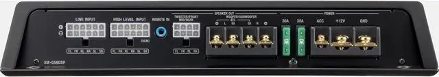 Alt view image 13 of 16 - Sony XMGS6DSP 6/5 Channel Class D Bluetooth Car Audio Stereo Amplifier, Black