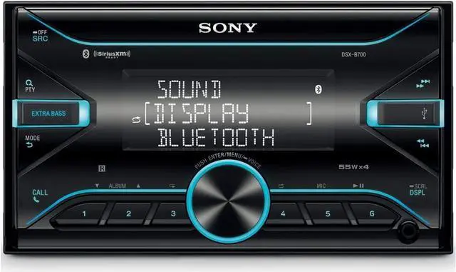 Alt view image 18 of 20 - Sony DSX-B700 Double-DIN Digital Media Receiver w/ Bluetooth