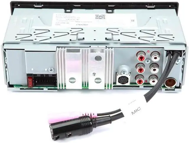 Alt view image 5 of 8 - Kenwood PKG-MR382BT Marine Audio Package: KMR-D382BT Bluetooth Stereo & Speakers