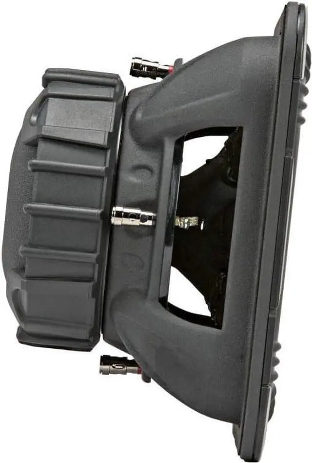 Alt view image 7 of 7 - Kicker 45L7R104 10" Car Audio Subwoofer, Solo-Baric DVC 4 Ohm 1000 W Square Sub