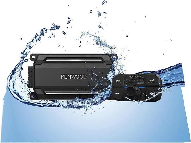Alt view image 9 of 14 - Kenwood KACM5024 4 Channel Digital Amplifier with remote EQ