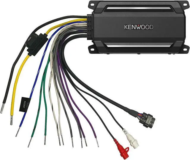 Alt view image 13 of 14 - Kenwood KACM5024 4 Channel Digital Amplifier with remote EQ