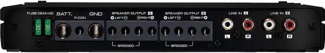 Alt view image 14 of 16 - Kenwood XR401-4 eXcelon 400-Watt 4-Channel Amplifier