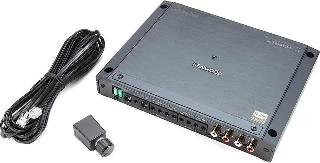Alt view image 11 of 16 - Kenwood XR401-4 eXcelon 400-Watt 4-Channel Amplifier