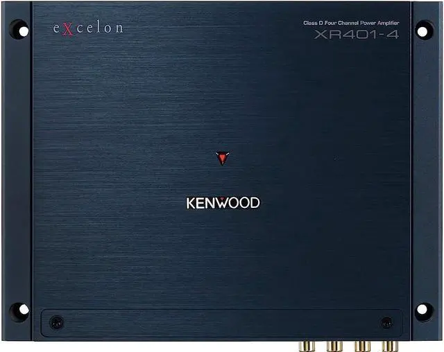 Alt view image 15 of 16 - Kenwood XR401-4 eXcelon 400-Watt 4-Channel Amplifier
