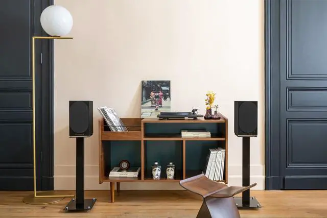 Alt view image 6 of 16 - Triangle Audio AIO TWIN HiFi Bluetooth/WiFi Home Audio Bookshelf Speakers, White