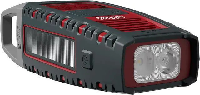 Alt view image 7 of 7 - Eton Odyssey Multi-Powered All-Band Bluetooth & Solar AM/FM/NOAA/Shortwave Radio