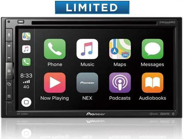 Alt view image 16 of 18 - Pioneer AVH-2550NEX 6.8" Double-Din Multimedia CD/DVD with Bluetooth