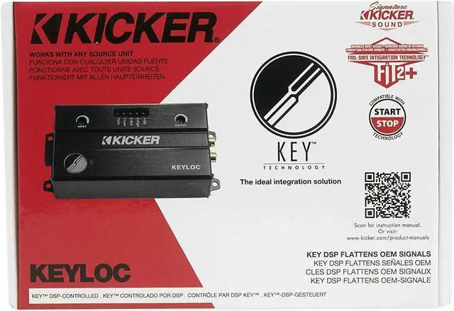 Alt view image 7 of 13 - KICKER 47KEYLOC KEYLOC, Digital Signal Processor DSP, Line Output Converter LOC