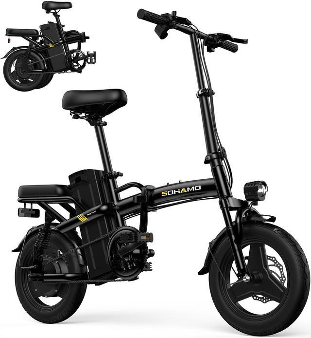 Lightweight electric hot sale bike folding