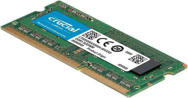 Alt view image 6 of 6 - Crucial CT102464BF160B 8GB (1 x 8 GB) DDR3 SDRAM Memory Module