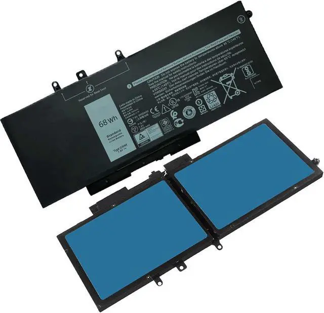 Alt view image 5 of 5 - Hecales GJKNX Battery for Dell Latitude 5480 5580 5280 5288 5488 5590 5591 5490 5491 5495 E5480 E5580 E5490 E5590 Precision 15 3520 3530 Series GD1JP DY9NT 5YHR4 451-BBZG 7.6V 4-Cell 68Wh