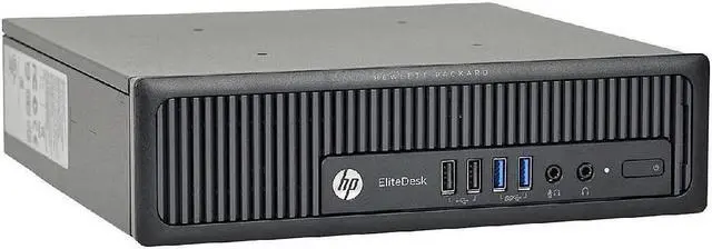 Main image of HP Business Desktop EliteDesk 800 G1 USFF Intel Core i5 4th Gen 4590S (3.00GHz) 8GB DDR3 180GB SSD Intel HD USB Wi-Fi Windows 10 Pro 64-bit