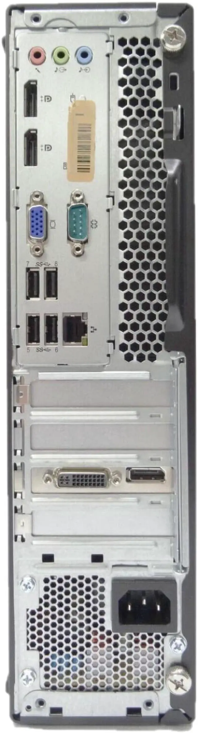 Alt view image 2 of 2 - Lenovo ThinkCentre M910s SFF Desktop Intel i5-6500 8GB DDR4 180GB SSD Windows 10 Professional 64-bit Free DisplayPort Cable