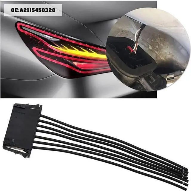 Alt view image 5 of 5 - Yingshan 1PC Tail Light Wire Plug For Mercedes-Benz W204 C180 C200 C230 C25 C300 C300 C63