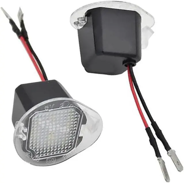 Alt view image 2 of 5 - 1Pair White Led Under Side Mirror Lights For Jeep Cherokee
