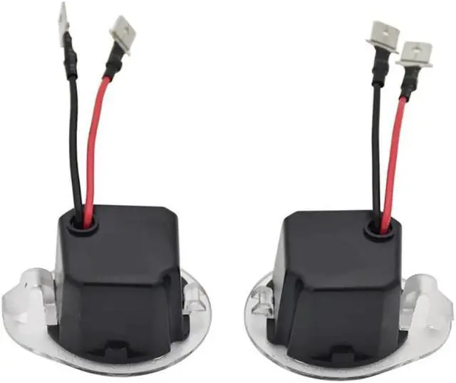 Main image of 1Pair White Led Under Side Mirror Lights For Jeep Cherokee