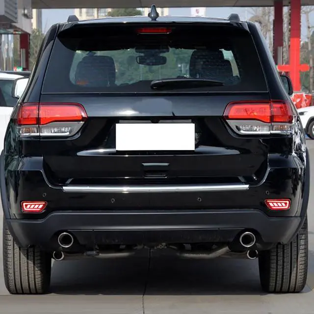 Alt view image 5 of 5 - Acaigel 1Pair Rear Bumper Fog Lamp Kit Tail For Jeep Grand Cherokee 2011 - 2021