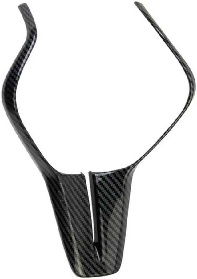 Alt view image 6 of 6 - Carbon Fiber Look Interior Steering Wheel Trim For Infiniti Q50 Q60 Qx50 2017-22
