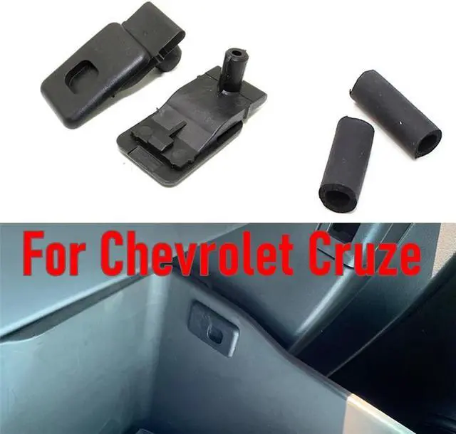 Alt view image 2 of 5 - Acaigel 2Pcs Abs Car Glove Box Buckle Clips For Chevrolet Cruze Sedan Hatchback 2009-15