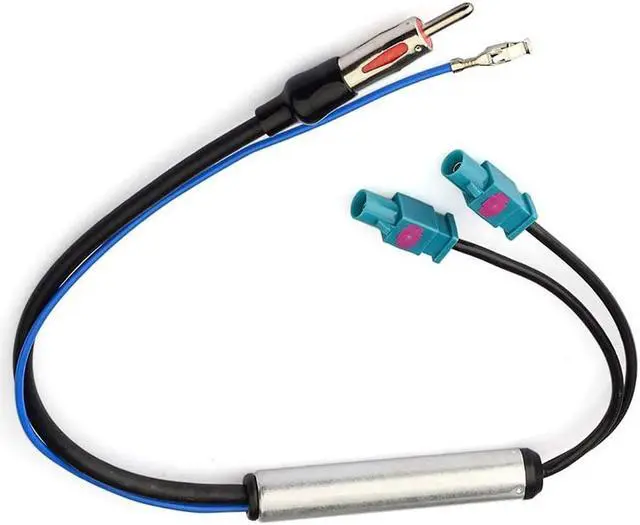 Alt view image 2 of 5 - Paiying Radio Adaptor Antenna AM/FM Audio Cable Fakra-Din Aerial Antenna Adaptor New