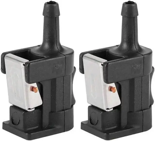 Main image of Acaigel 2Pcs Anti-Rust Marine Engine Fuel Hose Line Connector For Yamaha 8Mm Outboard