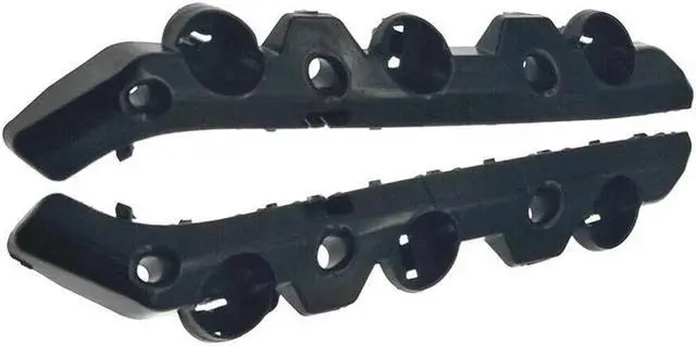 Alt view image 3 of 5 - Paiying Front Bumper Supports Brackets Retainers Pair For Nissan Sentra 2016 - 2019 New