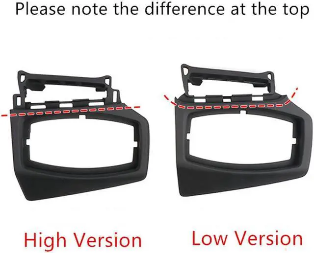 Alt view image 3 of 5 - Acaigel Car Dashboard Headlight Switch Frame Trim For Ford Focus 2015-2018 High Version