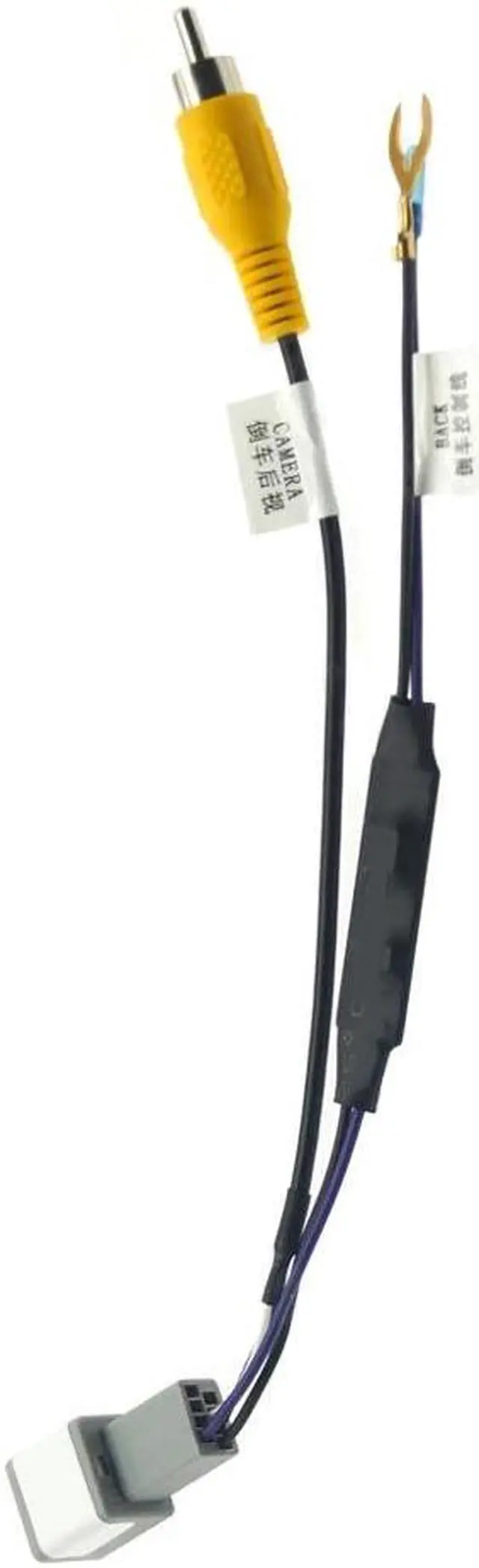 Alt view image 2 of 5 - Yingshan 8-Pin Reverse Camera Output Video Adapter Wiring Cable For Honda Brv (14-18) Car Camera Video Output