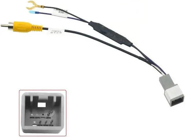 Main image of Yingshan 8-Pin Reverse Camera Output Video Adapter Wiring Cable For Honda Brv (14-18) Car Camera Video Output