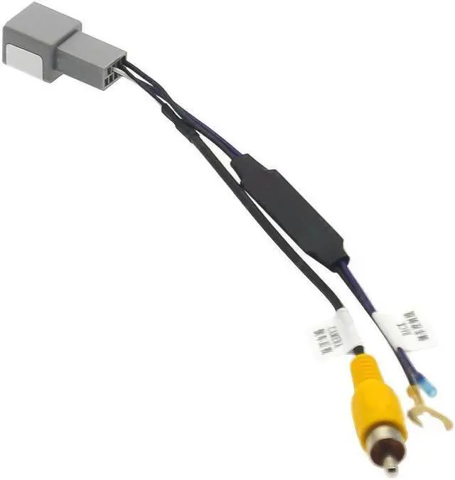 Alt view image 4 of 5 - Yingshan 8-Pin Reverse Camera Output Video Adapter Wiring Cable For Honda Brv (14-18) Car Camera Video Output