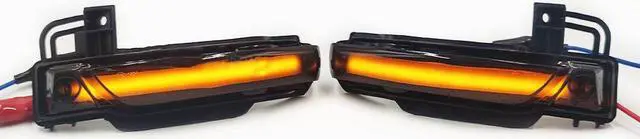 Alt view image 5 of 5 - Acaigel 2Pcs Dynamic Blinker Side Mirror Light Indicator For Jeep Grand Cherokee
