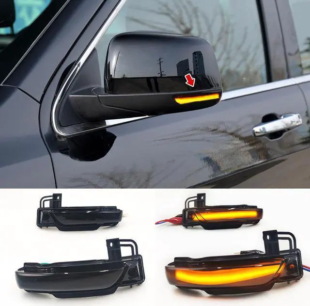 Alt view image 2 of 5 - Acaigel 2Pcs Dynamic Blinker Side Mirror Light Indicator For Jeep Grand Cherokee
