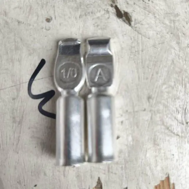 Alt view image 3 of 5 - Acaigel 2 Set 600V 175A Plug Cable Terminal Battery Power Connector For Connectors Gray