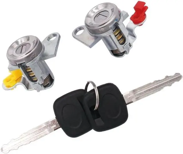Main image of Acaigel New Door Lock Cylinder W/ Keys 69051-12340 For 1993-1997 Toyota Corolla 1.6 1.8L