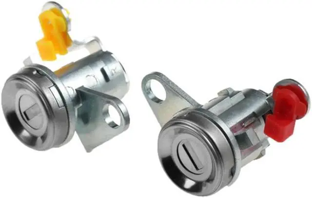Alt view image 3 of 5 - Acaigel New Door Lock Cylinder W/ Keys 69051-12340 For 1993-1997 Toyota Corolla 1.6 1.8L