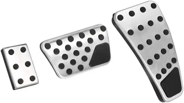 Alt view image 3 of 5 - Furulu Anti-Slip Gas Brake Foot Pedal Pad Cover Accessories For Dodge Ram 1500 2500 3500