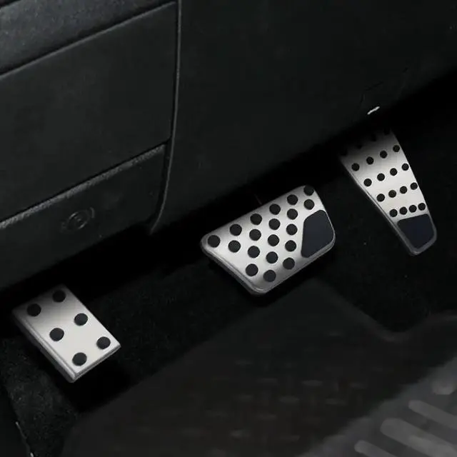 Alt view image 4 of 5 - Furulu Anti-Slip Gas Brake Foot Pedal Pad Cover Accessories For Dodge Ram 1500 2500 3500