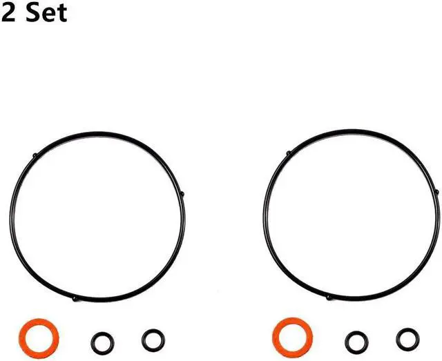 Alt view image 2 of 5 - Yingshan 2 Set Carburetor Gasket Kit 16010-Zm7-D01 For Honda Eu2000I Eb2000It1 Ex700C