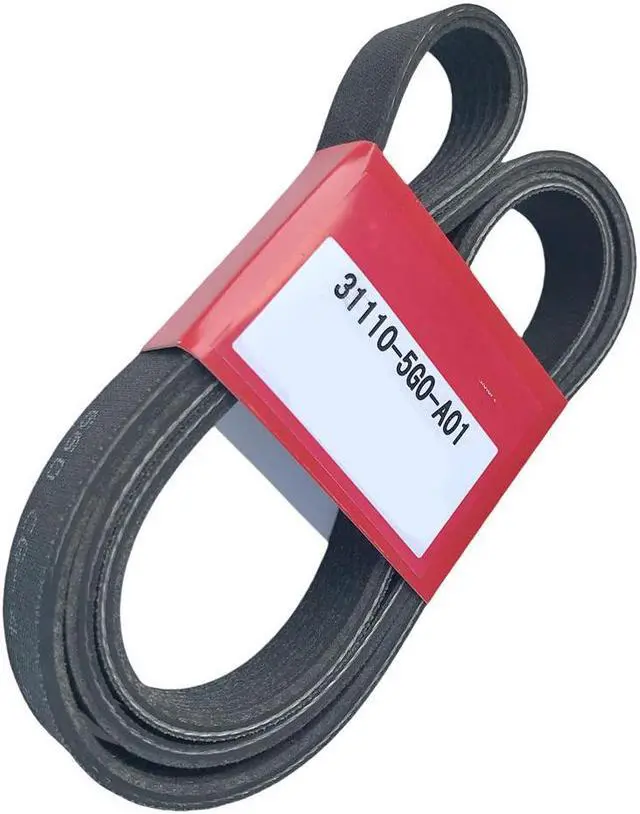 Alt view image 5 of 5 - Yassdwbn Serpentine Drive Belt For Honda Accord Acura MDX RDX RLX TLX V6 3.5L 311105G0A01