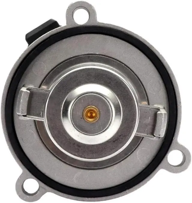 Alt view image 4 of 5 - Yassdwbn Engine Coolant Thermostat Housing Assembly For BMW X5 X6 550i 650i 750i 902-817