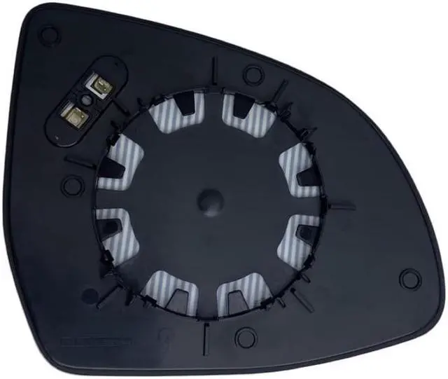 Alt view image 3 of 5 - Yassdwbn 1 Set SIDE HEATED MIRROR GLASS DRIVER LEFT SIDE FOR BMW X3 X4 X5 X6 2015-2019