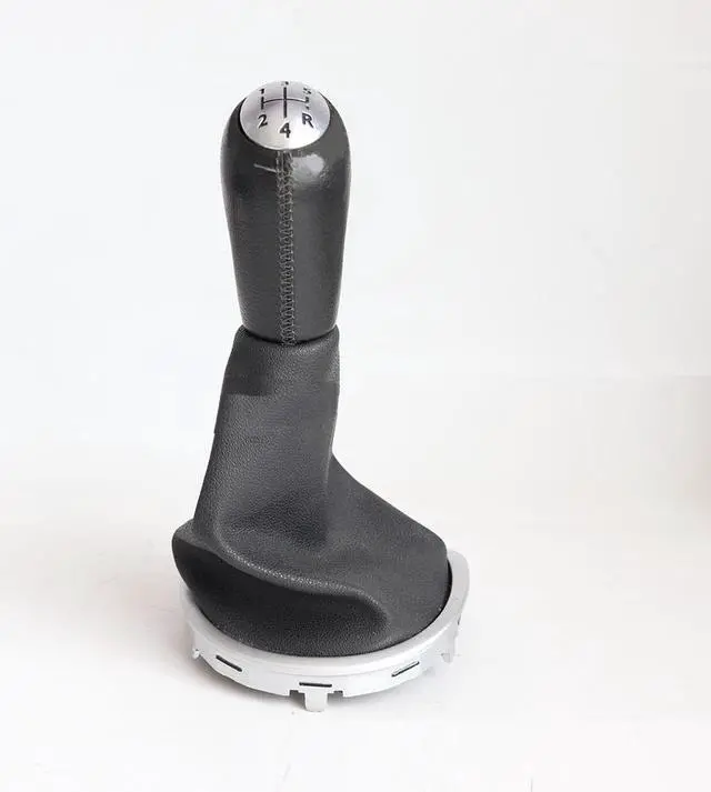 Alt view image 5 of 5 - Yassdwbn Gear Shift Knob Lever Gearstick Boot Kit 5 Speed For Renault Clio III 2005-2012