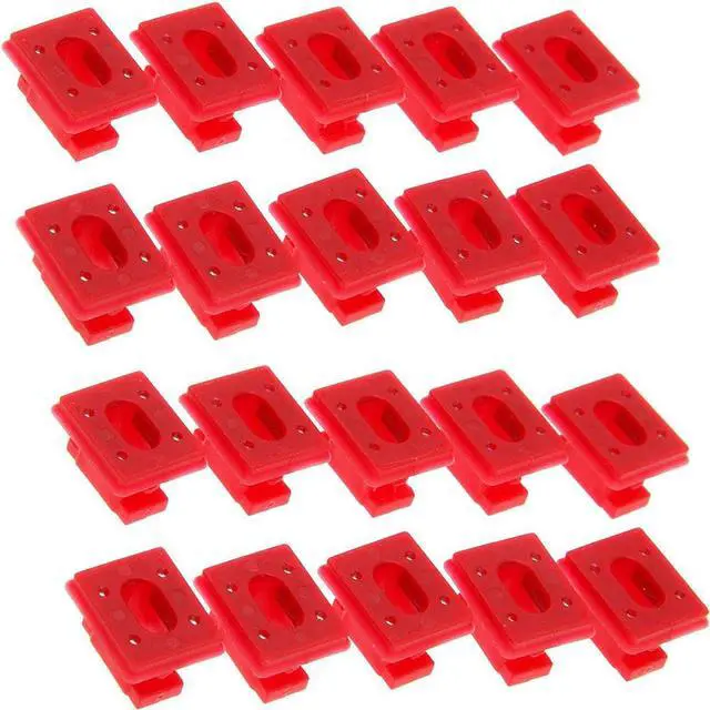 Alt view image 3 of 5 - Yassdwbn 20× Interior Dash Trim Clips Grommet Retainer for BMW 3 7 Series X3 #51458266814