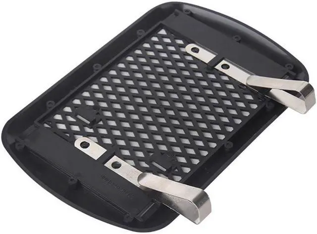 Alt view image 3 of 5 - Yassdwbn Black Car Vehicle Clip-on Sun Visor Vanity Mirror Sun-shading Cosmetic Mirror 1×