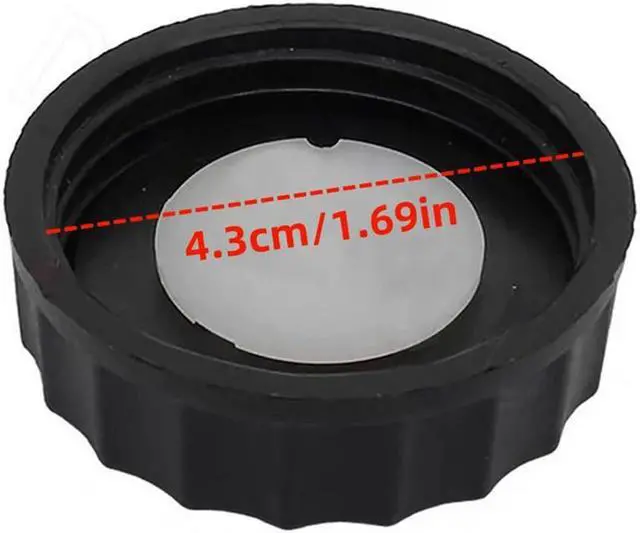 Alt view image 2 of 5 - Yassdwbn Brake Fluid Reservoir Bottle Tank Cap Cover 1613328880 For Peugeot Citroen 1PC