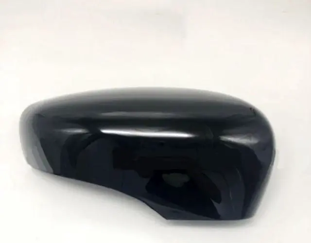 Alt view image 4 of 5 - Yassdwbn 1PC Right Side Wing Mirror Cover Black For Renault Clio MK4 2012-2020